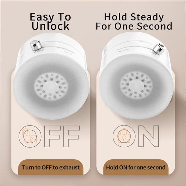 Car Phone Holder with Strong Suction Cup, Foldable 360 Rotating One-Hand Operation, Universal for Car Dashboard Kitchen Bathroom Desk, White