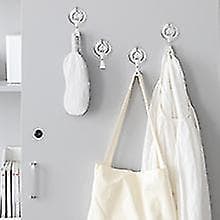 Towel Rack with Suction Cup Hooks, Small Transparent Reusable Vacuum Suction Cup Hooks