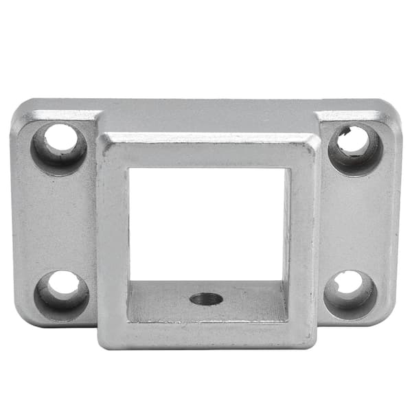 2-way Square Corner Aluminum Profile Connector Base Block Accessory