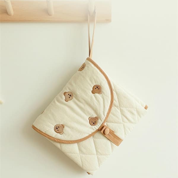 Portable Folding Changing Pad, Waterproof Diaper Mat for Infants, Diaper Changing, Newborn Rabbit Gift rabbit
