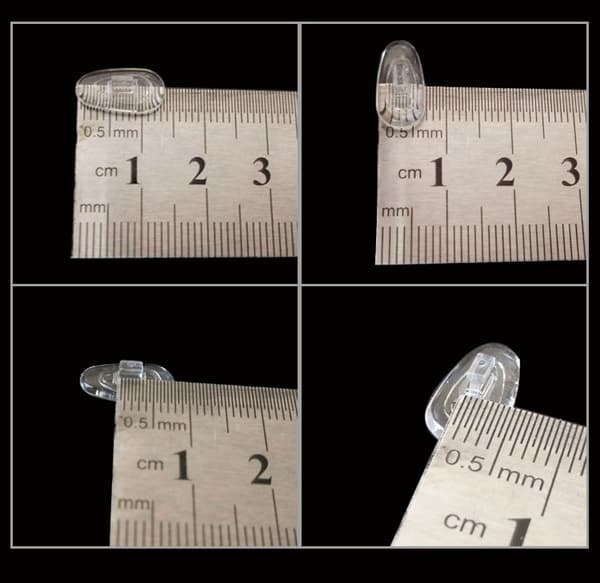 formade Push in #2 Silikon neseputer 14 mm /~ 0,6 '' (10 par)