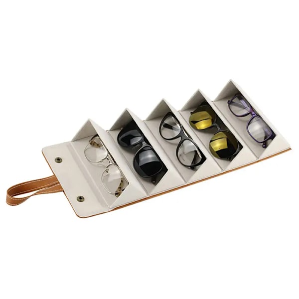 Rejse Solbriller Organizer Foldbar Solbriller Opbevaringskasse Briller Opbevaringsboks
