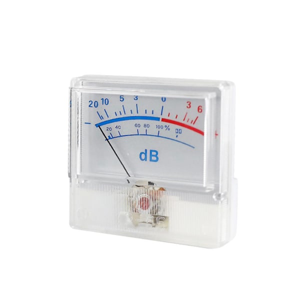 White Meter Power Amplifier High Precision Vu Level Meter PowerWhite White