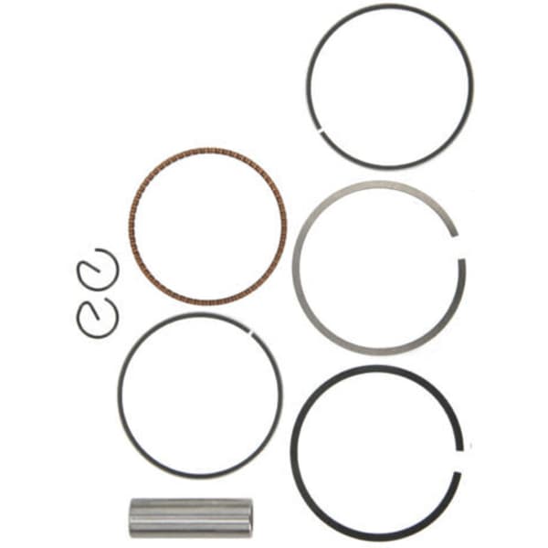 Jeffergarden Motorcykel Stempelringstiftssæt, 56,5 mm diameter, Højpræcisionserstatning til CB125 CG125