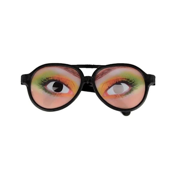 6 Pieces Funny Eyeball Glasses Party Glasses for Kids Adults (Random Pattern)