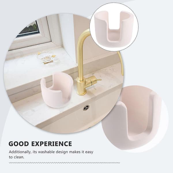 Sponge Holder Kitchen Sink Sponge Organizer Diatomaceous Earth Quick Dry Sponge Rack