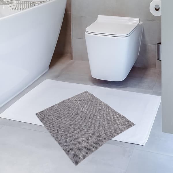 Sklisikker teppebunn stoffark 60x60cm Sklisikkert partikkelteppe tuftemateriale Gulvmatte