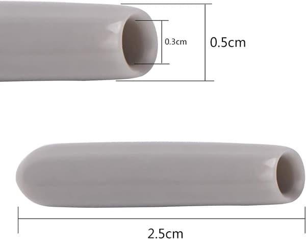Diskmaskinslock [100 stycken], Diskmaskinskorgsskydd, Diskmaskinslock för att skydda diskkorgspinnar, Rostfritt (Grå)