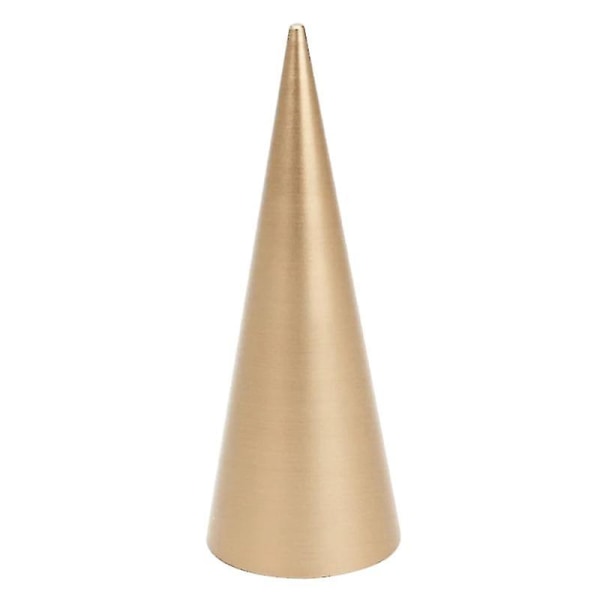 Metal Cone Ring Hållare Smycken Display Stand kompatibel med utställningsring - L