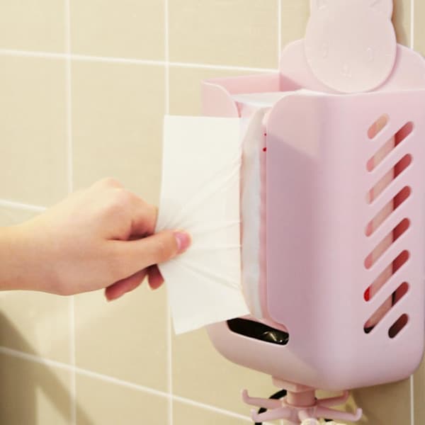 Væghængt toiletpapirholder Blå Blue