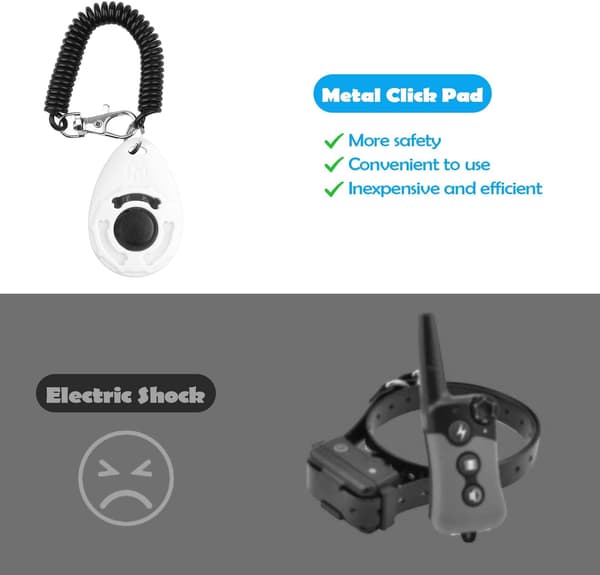 Dog Training Clicker with Wrist Strap is Durable and Lightweight