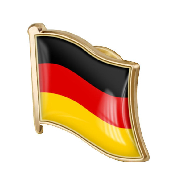 Brosch Män Pin Estetisk Tysk Flagg Brosch Kläder Brosch Tysk Flagg Pin Flagg Bröstnål Broscher