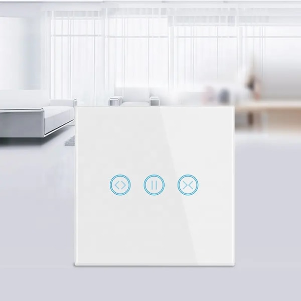 Smart Switch Button pusher - for lysbryter, timer og APP Bluetooth-fjernkontroll, fungerer med Alexa, (hvit)