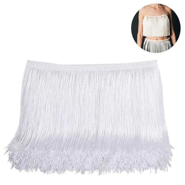 10m Sewing Thread Fringe - Fringe Tassel 15cm/10cm Width for