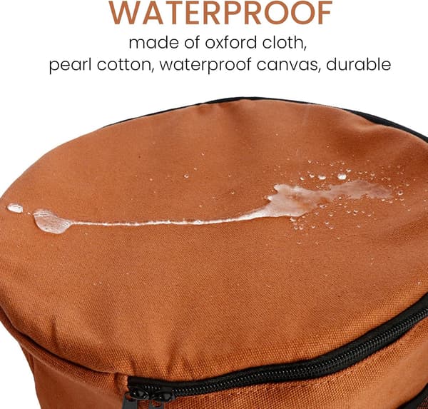 Camping Table Bag, Waterproof Picnic Cutlery Storage Bag