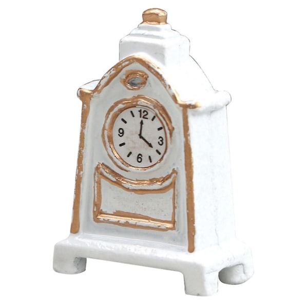 Home Decorations Mini House Scene Decor Mini House Decor Retro Style Pendulum Clock Dollhouse Living