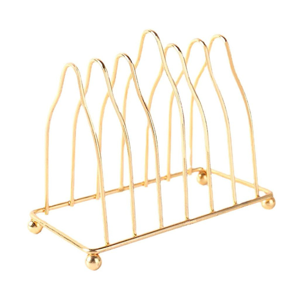 Kjøkken skap hylle arrangør tallerken stativ tørker pott lokk holder plate stativ tallerken tørker metall Boo