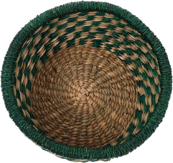 Seagrass Storage Basket with Tight Weave and Shape Retention