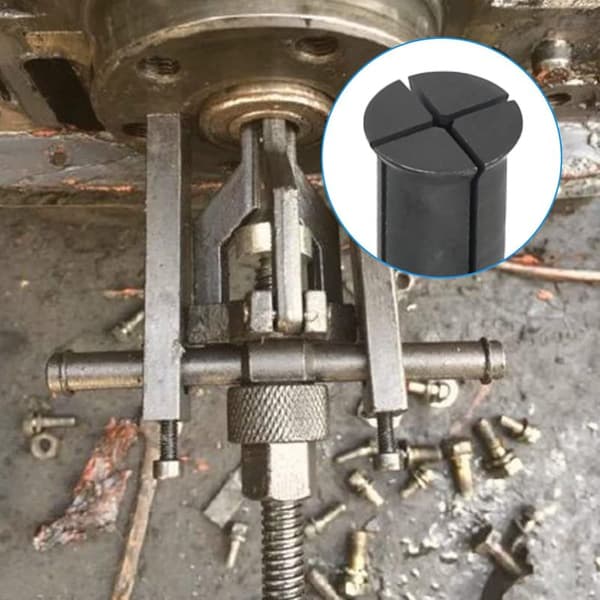 Motorcycle Inner Bearing Puller Removal Kit, Inner Bearing Removal Tool Set with 5 Sizes of Open Clamps (9-23 mm).