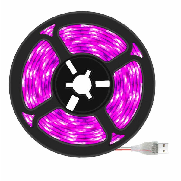 LED Växtljuslist Växtlampa Växande Ljus Vattentät USB Fullspektrum Växtlampa (3m)