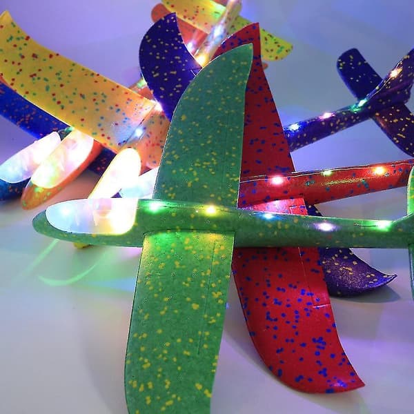 48 cm Purple Flying Foam Glider without Light H
