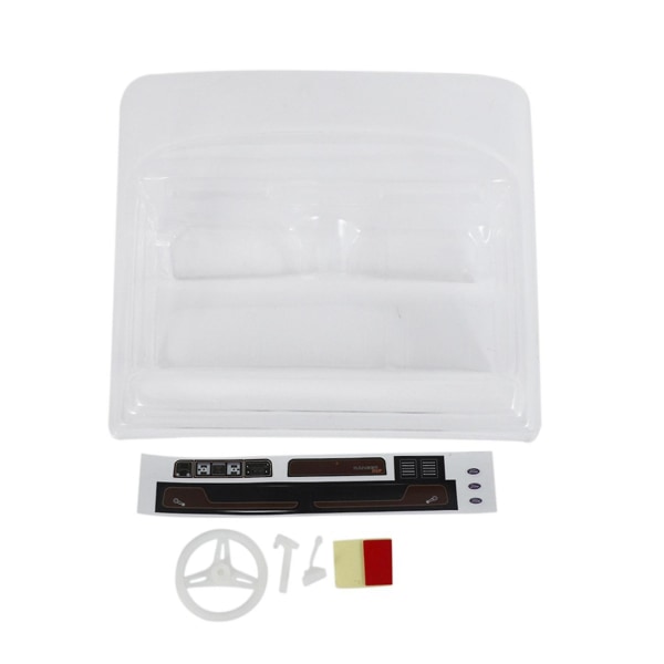 4 st R-typ Karosseri Klippstift med Aluminiumfäste Set, silver