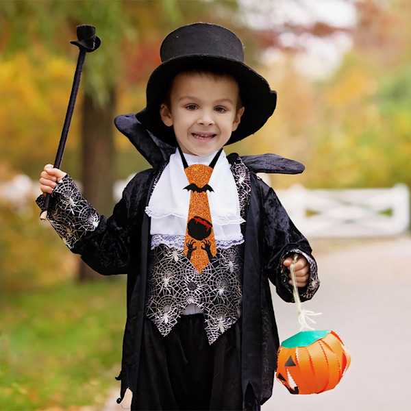 3 stk. Halloween slips med dekorative Halloween-kranier, flagermus og græskar til mænd og kvinder til Halloween-festkostume