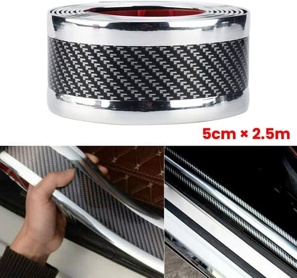 Car Side Step Plate, Rubber Strip, Door Protector