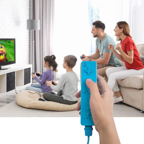 2 Höger WII-kontroller Fjernkontroll Spill Wii-kontroller med S