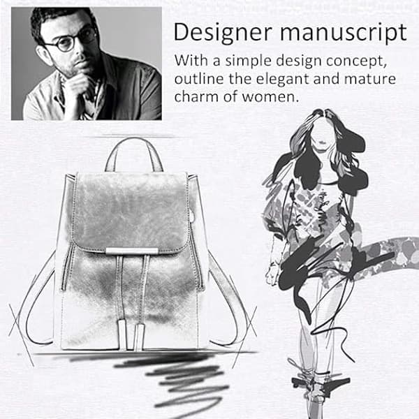 Fashion Backpack for Women, Travel Backpack Mini Wallet Bag Cute Backpack Multifunctional Shoulder Bag