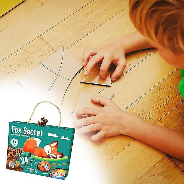 Djurpussel för barn 22 pussel för småbarn Lärande pedagogiska pusselleksaker för pojkar och flickor 3-12 år Barnset