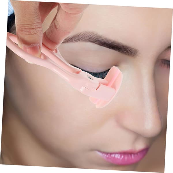 2 Pieces Mini Eyelash Curler Gentle Eyelash Styling Curler Compact Eye Beauty Tools Replacement for Makeup Accessories