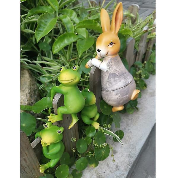 Hagefigurer i harpiks