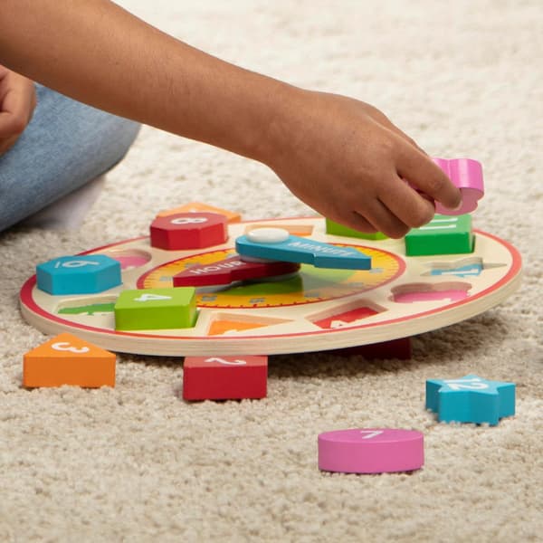 Form Sorting Clock - Wooden Educational Toy