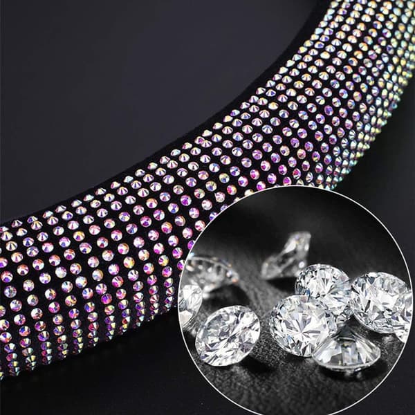 Kristal Rhinestone Diamant Ratdæksel Universal
