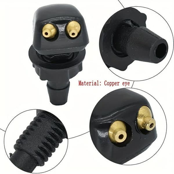 4 Pcs Universal Car Windshield Washer Nozzles