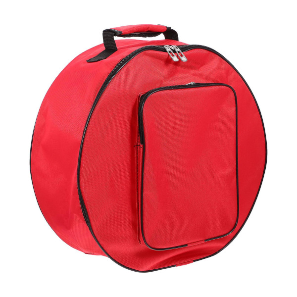 Snare Drum Bag Stick Snare Drummer Carry Portable Snare Drum Bag For OutdoorRed40X40X18CM Red 40X40X18CM