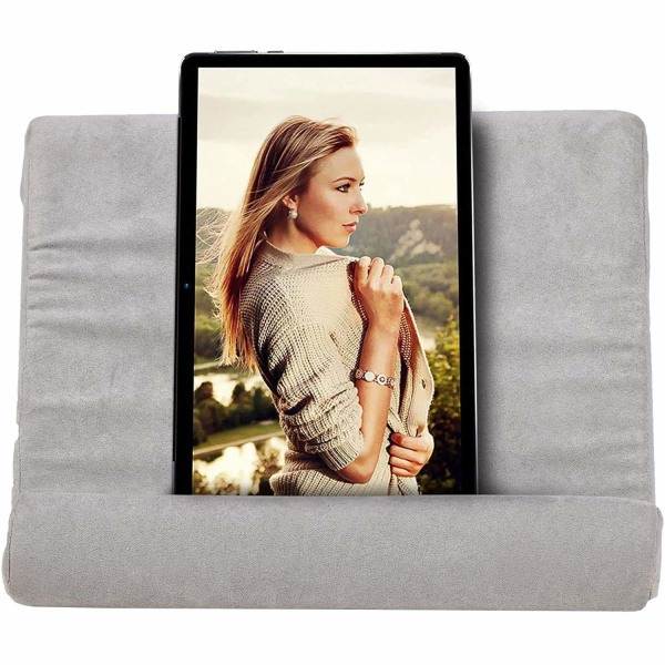TG Tablet Pillow Stand - Grå Vit