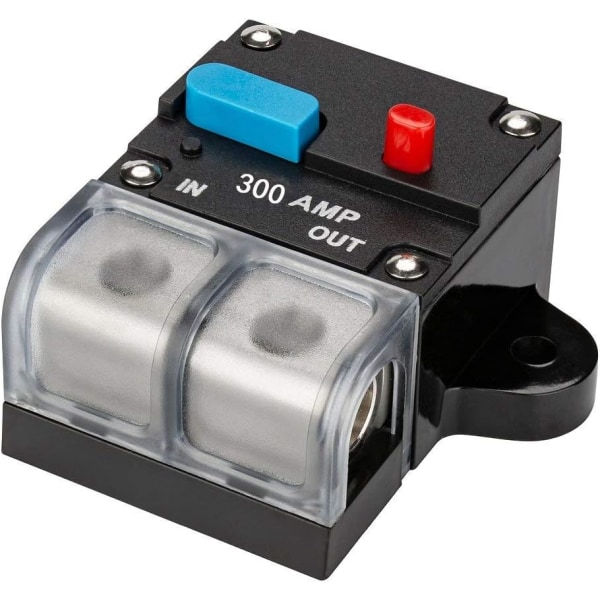 (300A) Sikringsholdere Inverter Circuit Breaker Car Audio Solar Energy Inline Circuit Breaker Sikring Inverter Med Vanntett