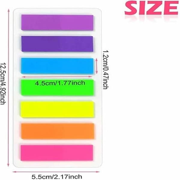 Sticky Notes, 1120 Tabs, Bookmarks, Mini Tabs for Filing, Bookmarks, Indexing Stickers