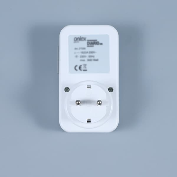 Timerstikdåse, mekanisk plug-in timer, energibesparelse 30 minutter til 24 timer