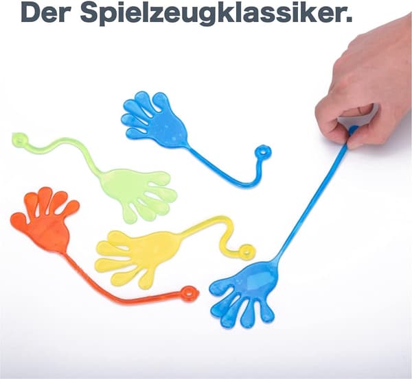 12x barneklappende hender fargerik sprø gave - gutter bursdagsfest