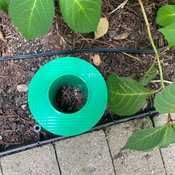 Sprinklerhoved Beskyttelse (10-pak) Sprinkler Donut, Plænesprinkler Beskyttelse, Plastik Donuts til Sprin