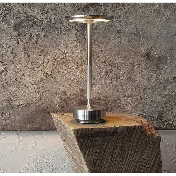 Rechargeable Cordless Door Lamp Dimmable Metal USB Table Lamp