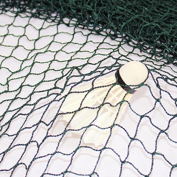 Badmintonnett sammenleggbart volleyballnett Justerbart tennisnett 610 x 76 cm Standard kvadratisk netting badmintonnett for profftrening