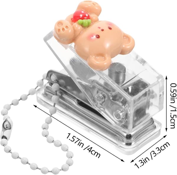 Portable Cartoon Mini Single Hole Punch Paper Punch Tool
