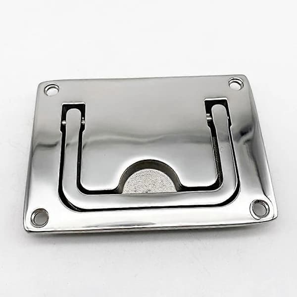 Lifting Eye in Stainless Steel 316, Pull Handle for Hatch, Cabinet, Boat Accessories