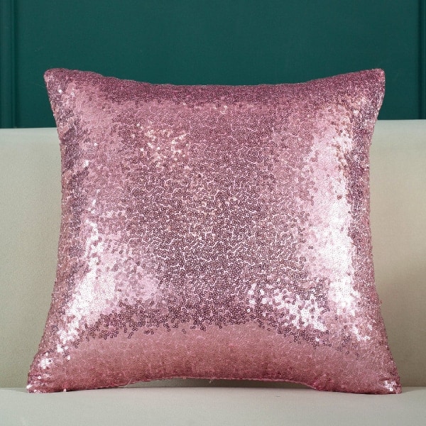 Set med 2 Sjøjungfrupaljetter, putetrekk (rosa, 18x18\")