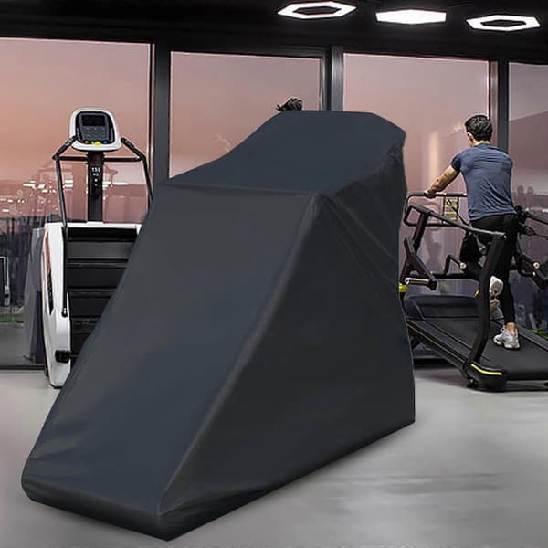 Treadmill Cover Waterproof Dustproof Running Machine Protector Exercise Equipment Treadmill Shield Easy to Use Black