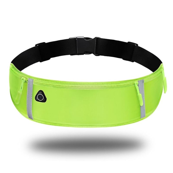 Unisex Waist Bag Sports Belt Waist Pouch Waterproof Holder Running Waist BagGreen